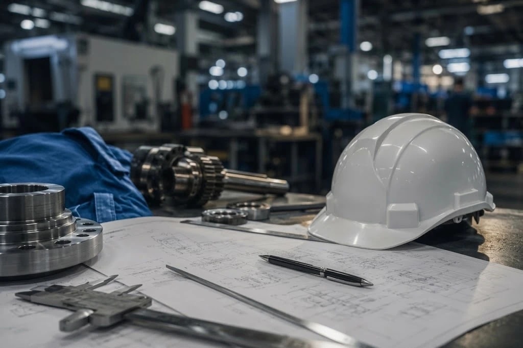 فريق الهندسة والإدارة في KMT في الموقع