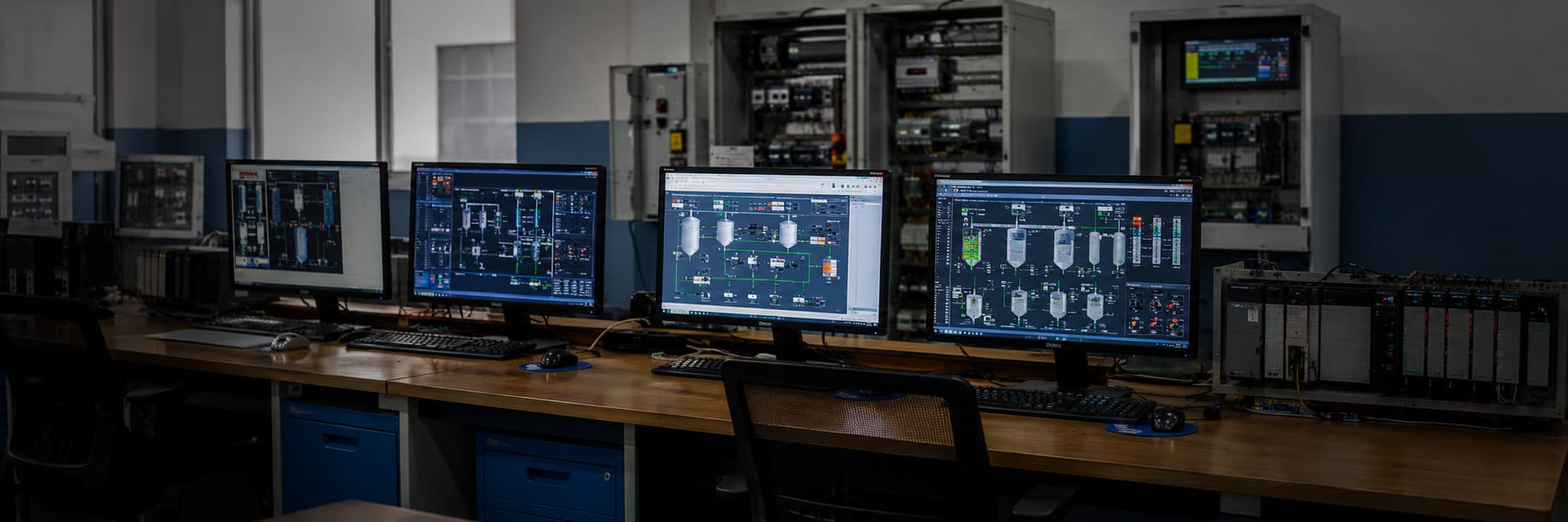 التصور المرئي: HMI/SCADA